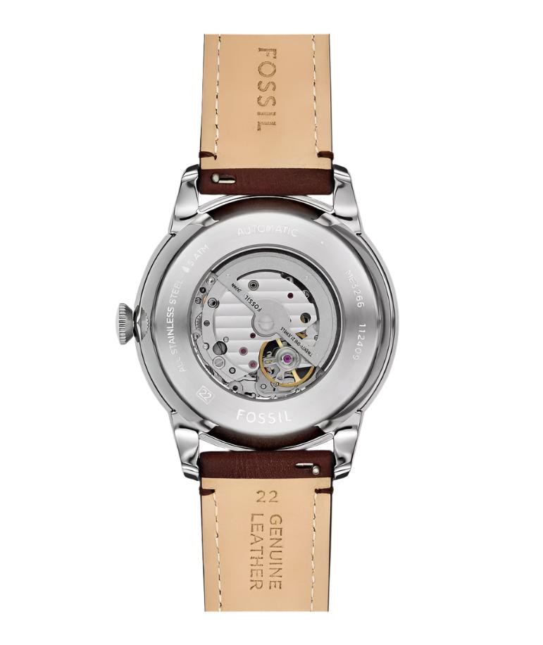 Fossil Townsman Multifunction Brown Leather Strap Watch ME3266