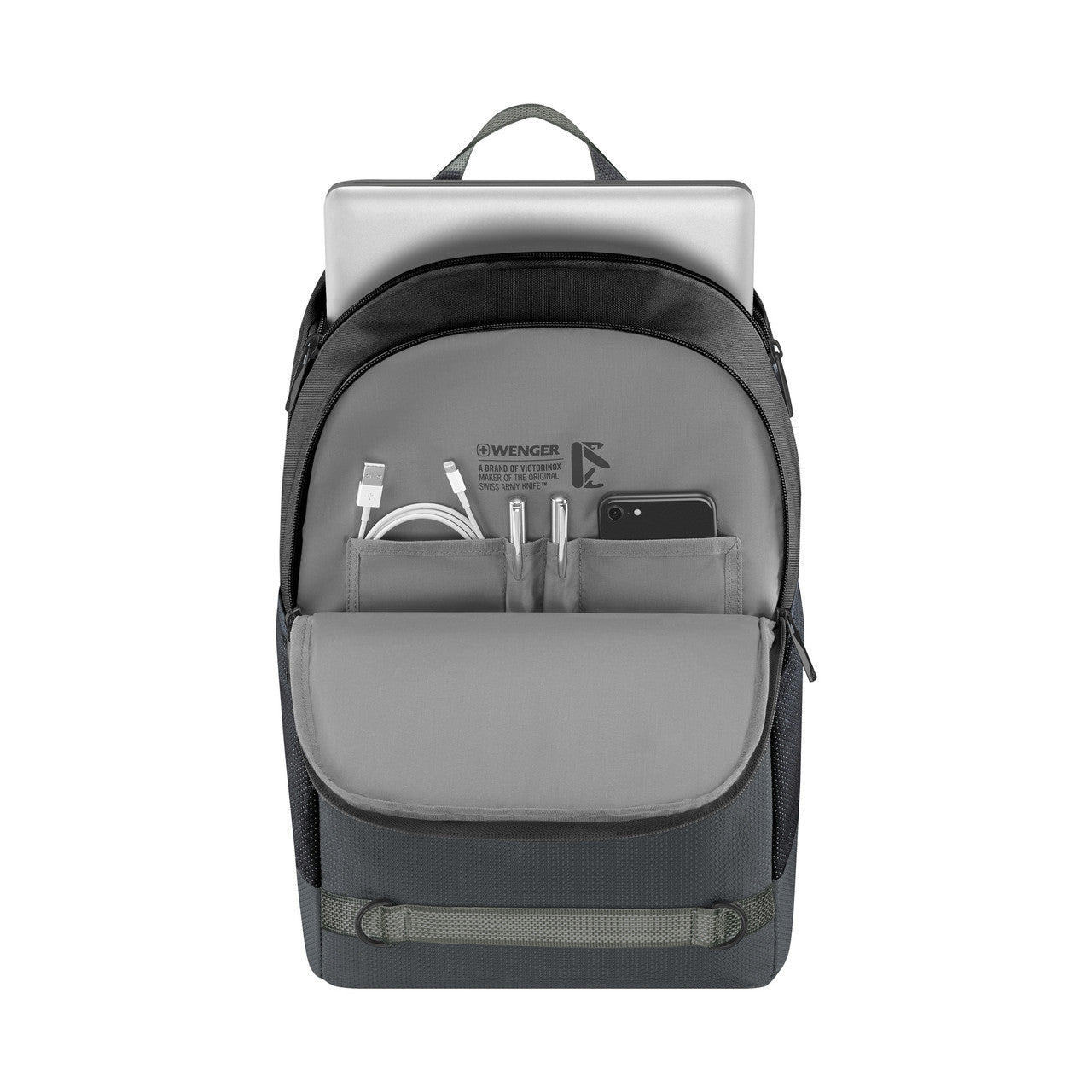 Wenger NEXT Tyon 15.6" Laptop Backpack Gravity Black 653182