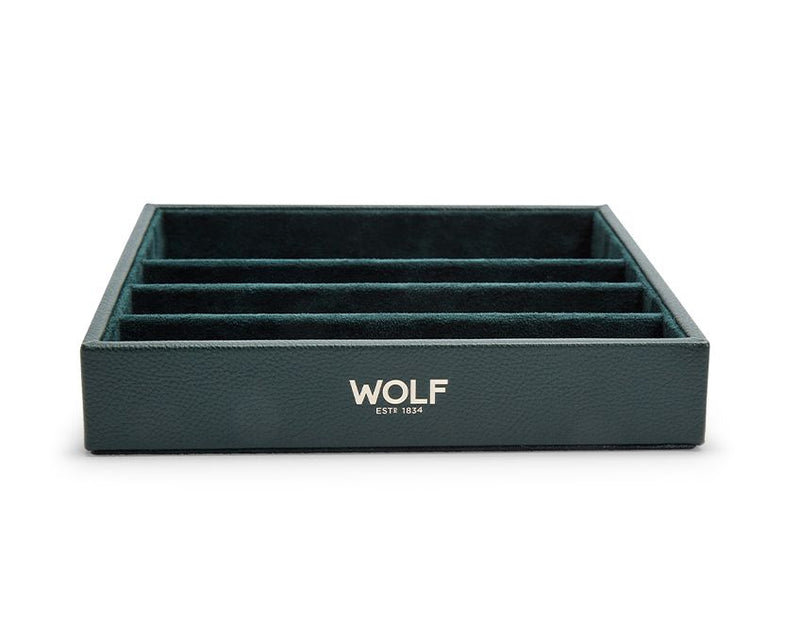 Wolf Analog Shift Watch Strap Valet Tray