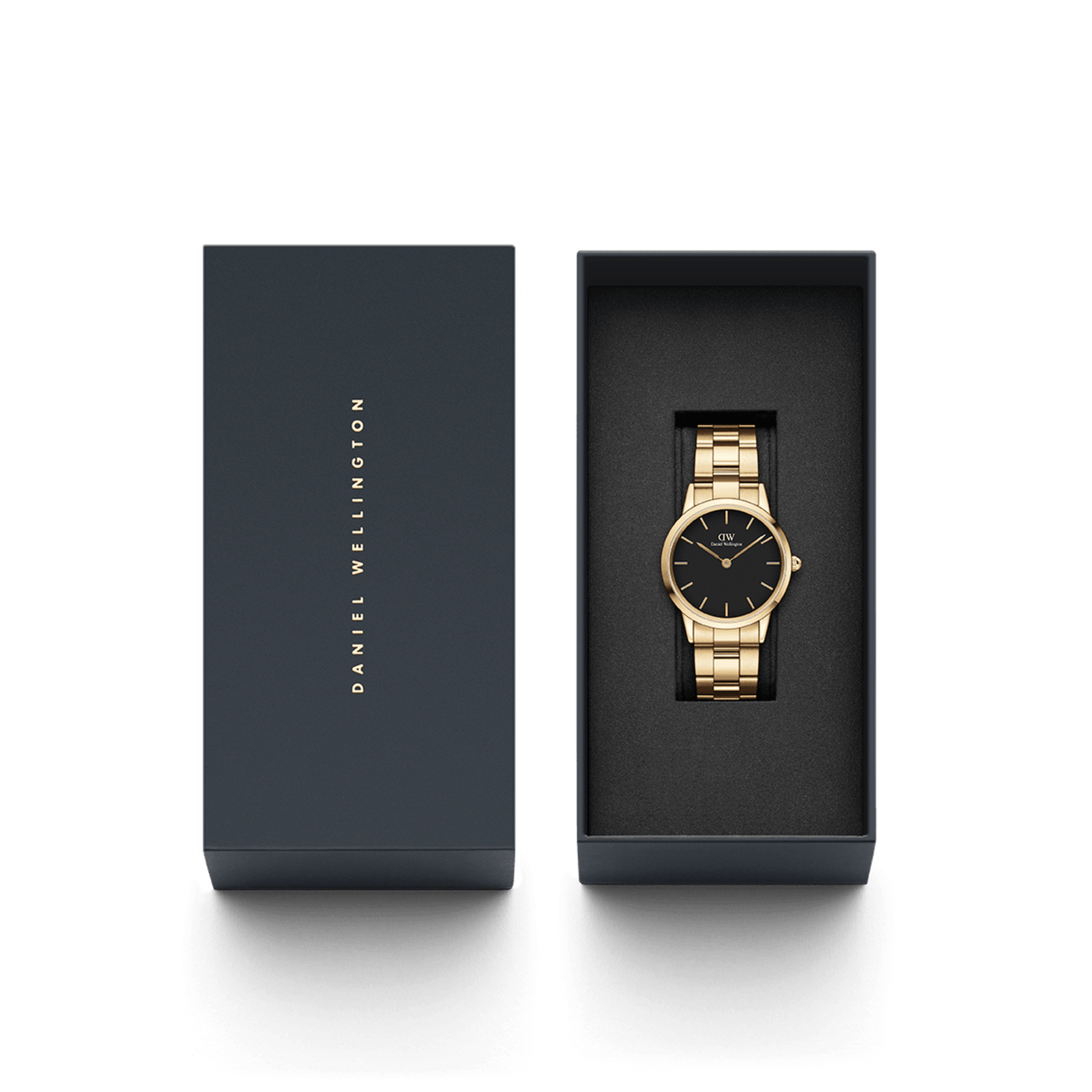 Daniel Wellington 腕時計 ICONIC LINK 32 ブラック DW00100566 Iconic Link Ceramic Black | DW