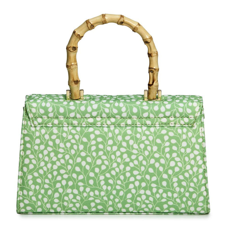 Wolf Evie Large Bag Green Leaves