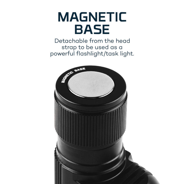 NEBO Transcend Rechargeable 1000 Lumen Headlamp with Magnetic Base 89626