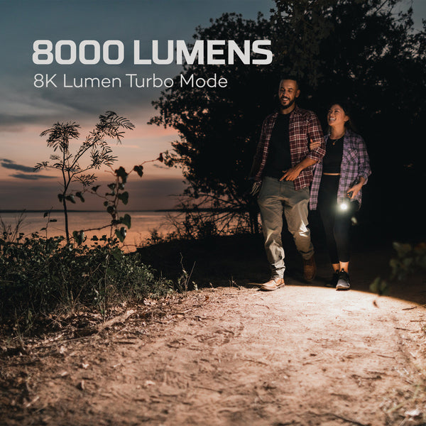 NEBO Davinci 8000 Lumen Flashlight Power Bank Model 89766