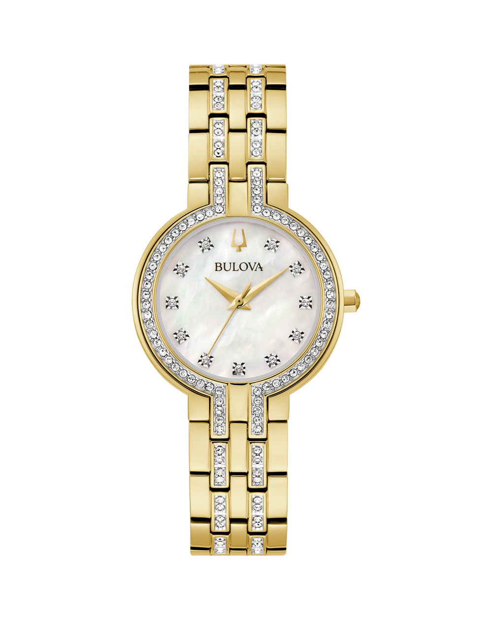 Bulova Ladies Elegant Stainless Steel Watch with Box Set 98X138