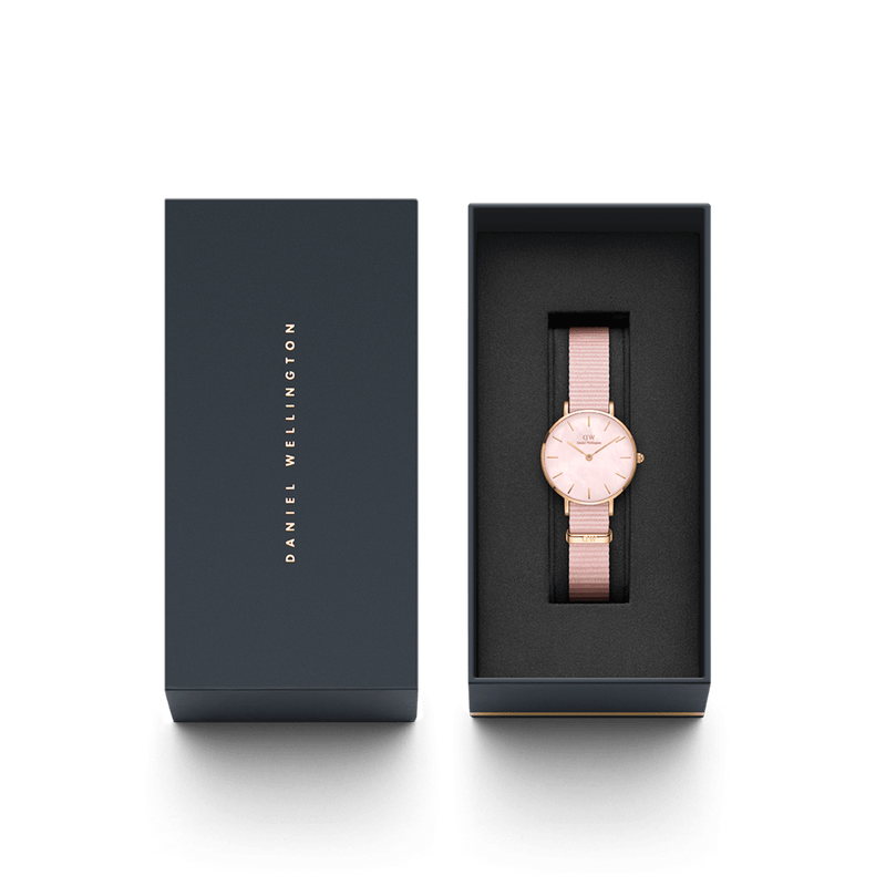 Daniel Wellington Petite 28mm Mother of Pearl Dial Watch DW00100512