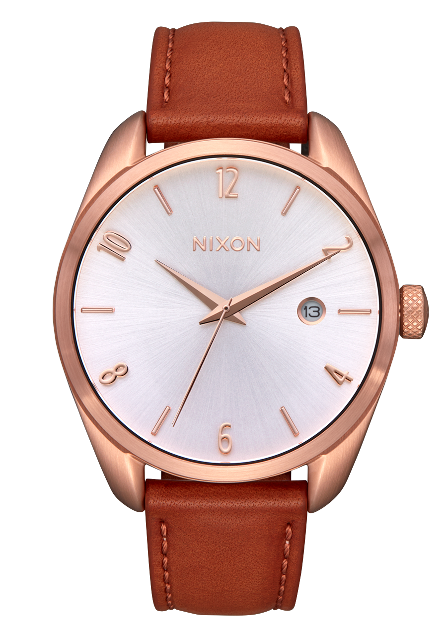 Nixon Thalia Leather White Dial Womens Watch A1343-1045-00