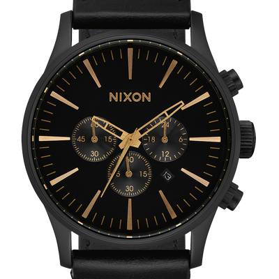Nixon sentry ss sales black rose gold