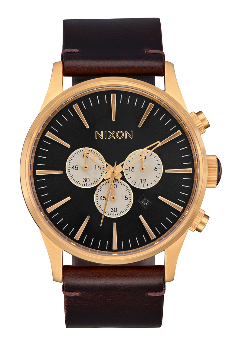 Nixon sentry chrono black discount