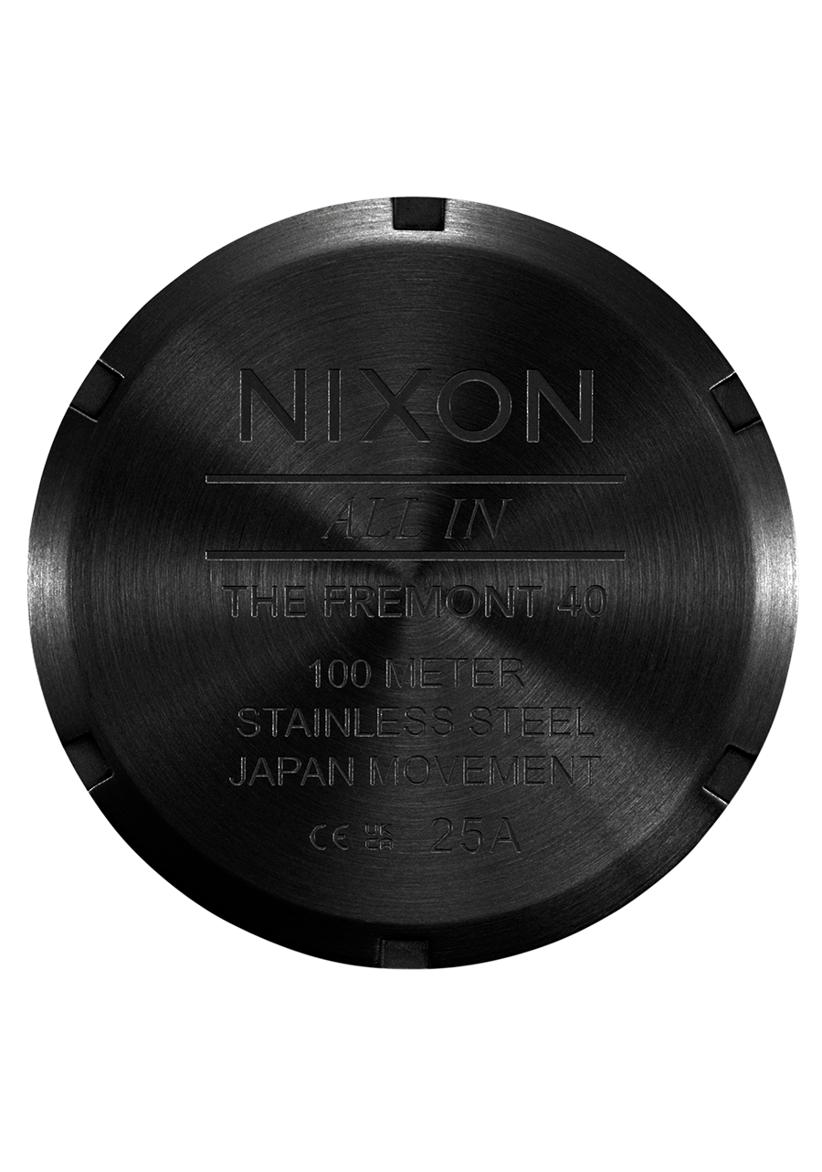 Nixon Fremont 40 Black / Black Multi Watch A1444-5346-00