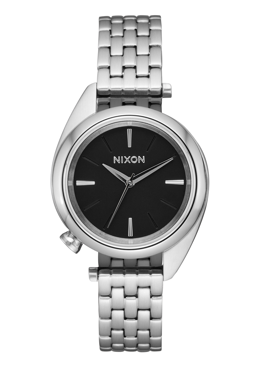 Nixon Eddy All Silver / Black Watch A1459-2871-00