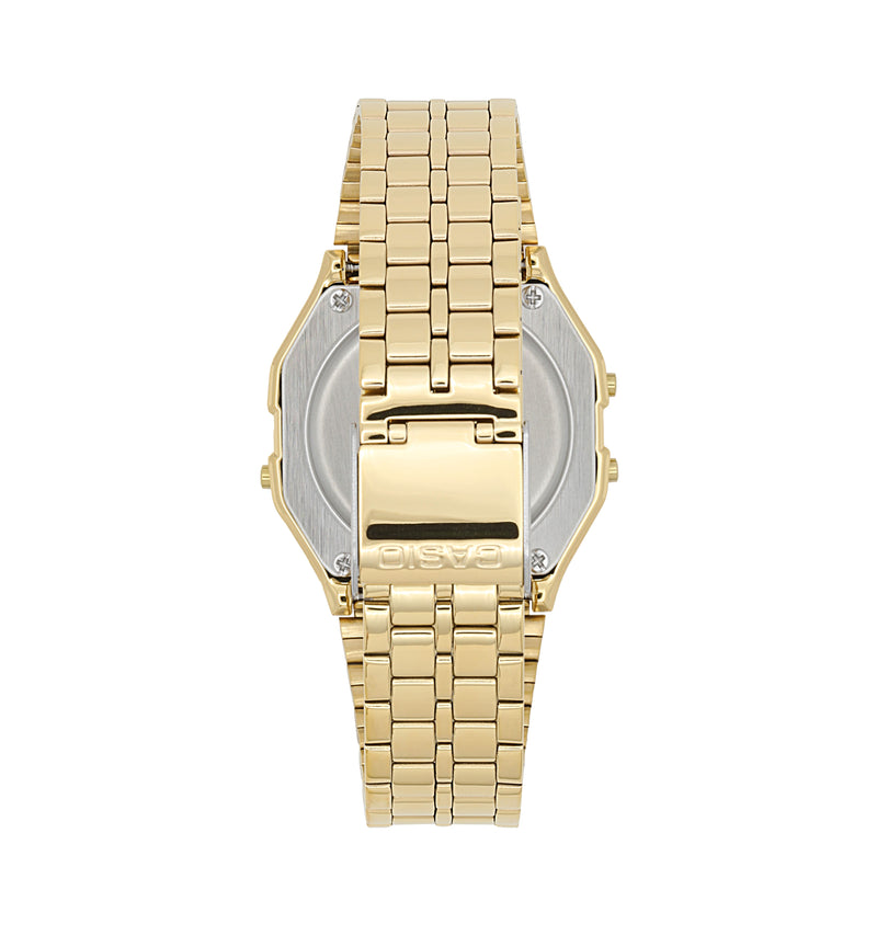 Casio Vintage Digital Gold Stainless Steel Watch A158WETG-9A