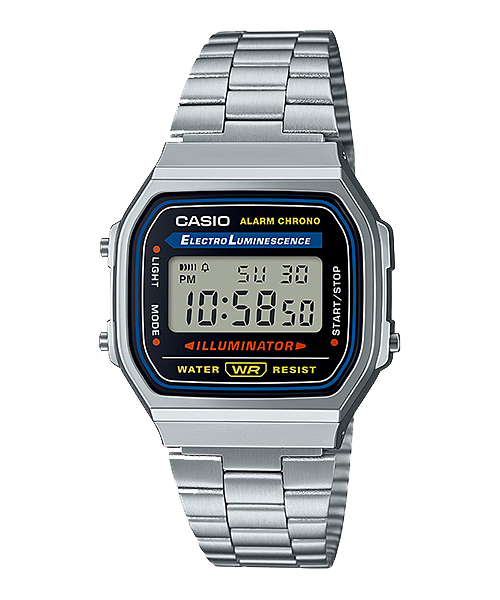 Casio Classic Digital Stainless Steel Watch A168WA-1