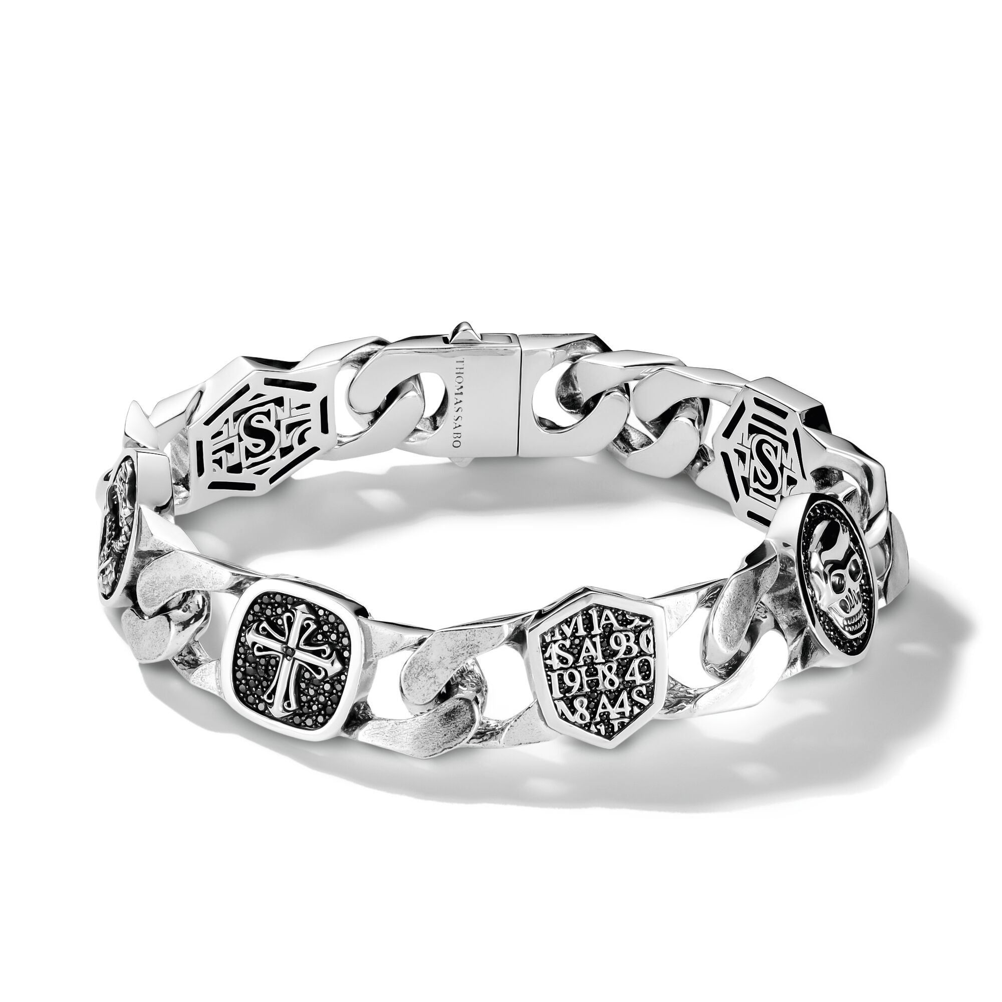 THOMAS SABO Skull Bracelet Rebel Icons