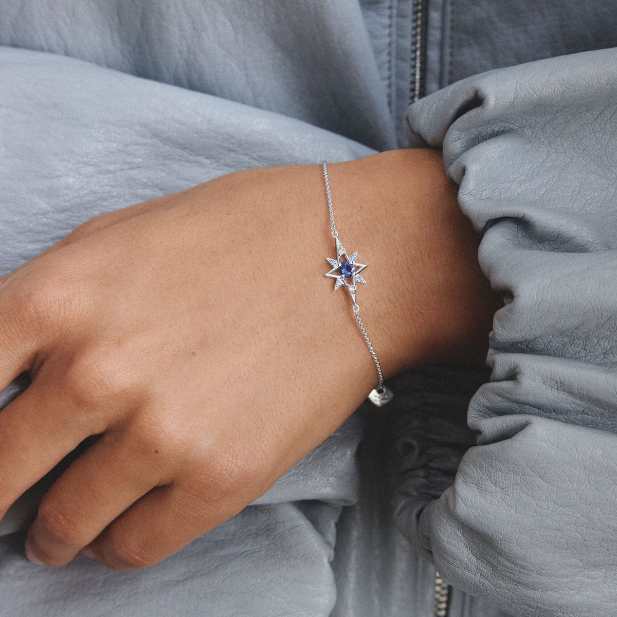 Thomas Sabo Bracelet star with blue stones TA2246BLU TA2246BLU view 2