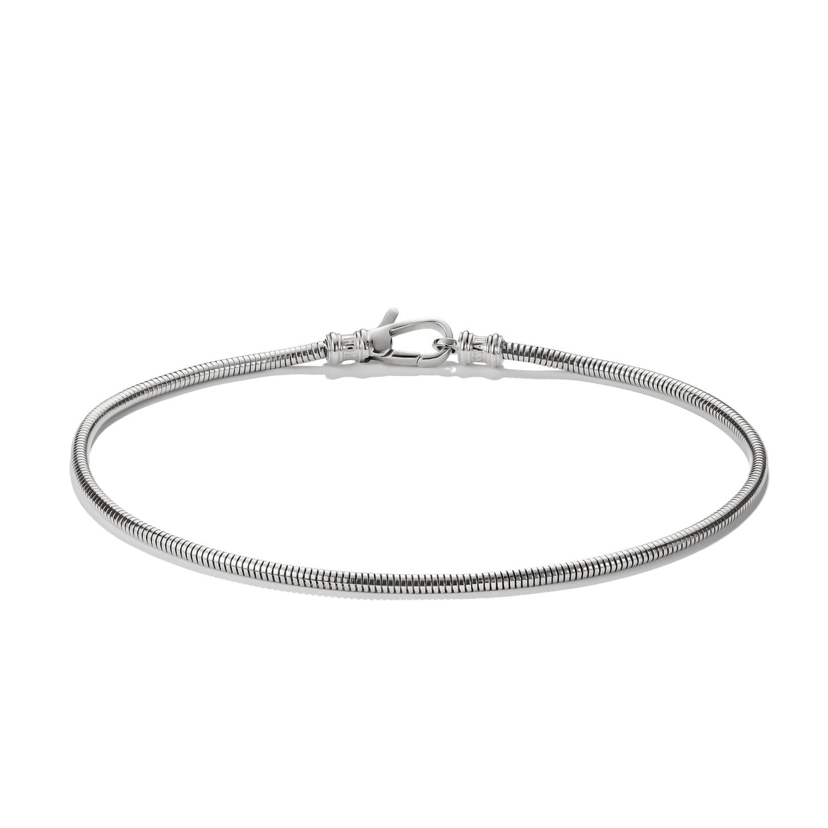 Thomas Sabo Stainless Steel Snake Chain Bracelet 2mm TA2253S-16 front packshot
