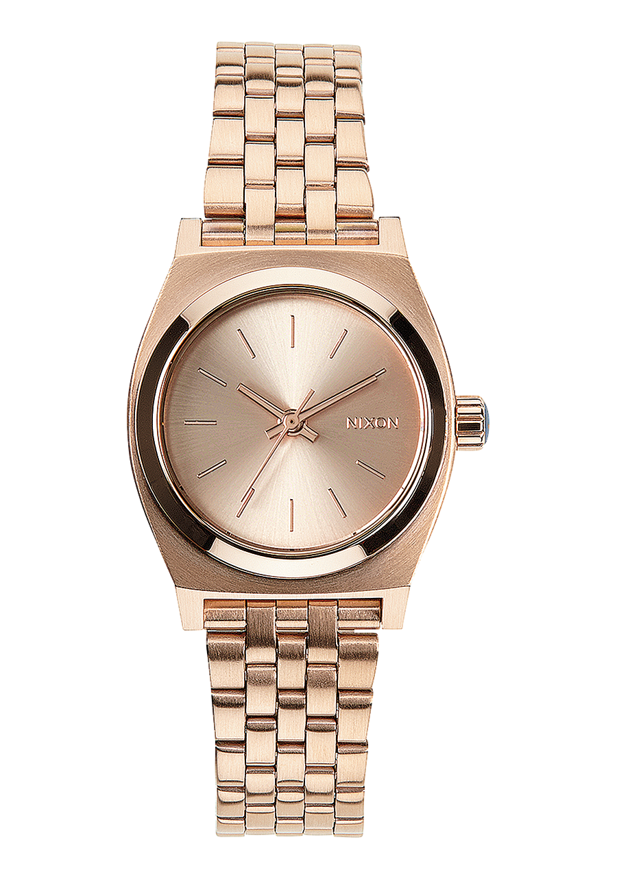 Nixon Small Time Teller All Rose Gold Watch A399-897-00