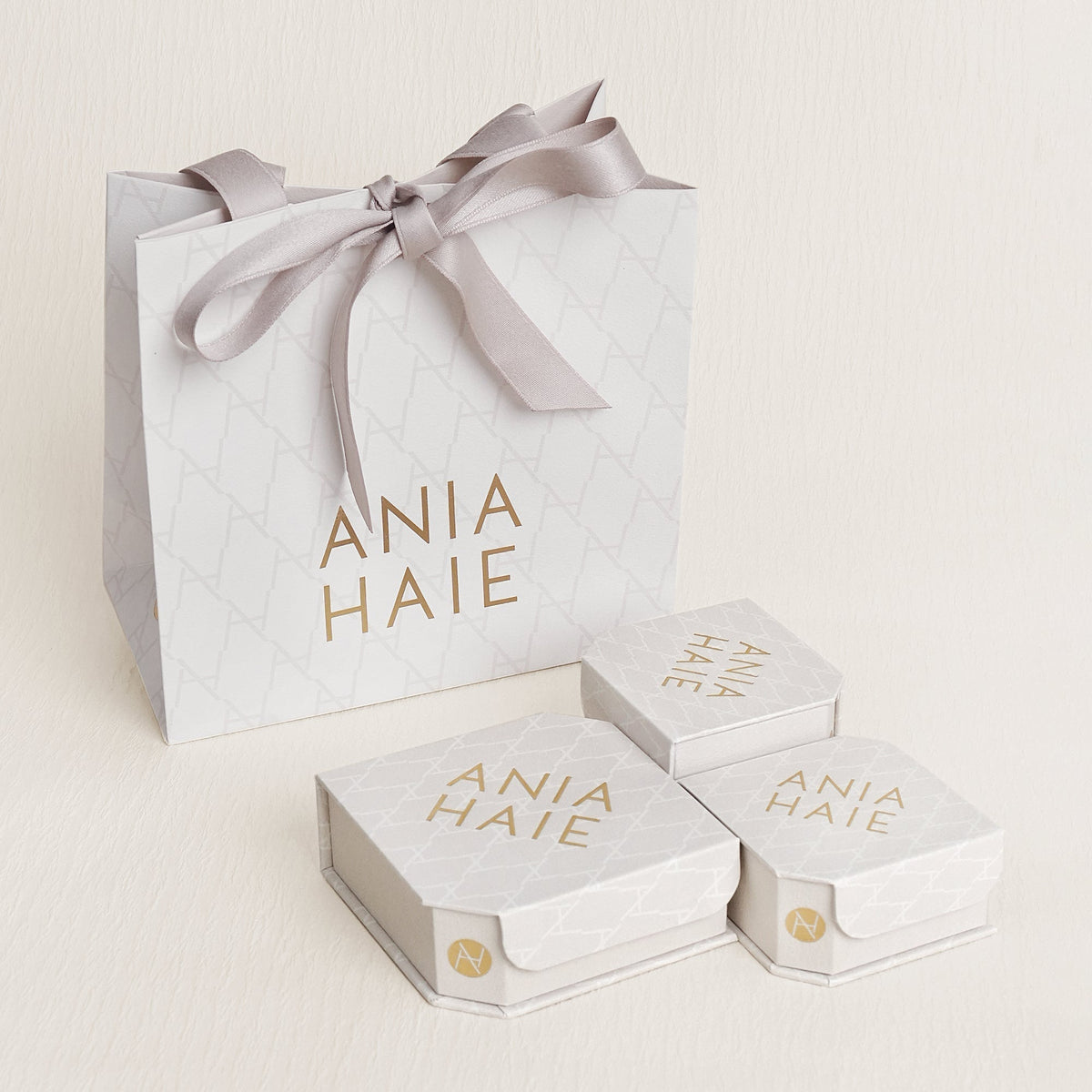 Ania Haie Gold Green Stud Earrings