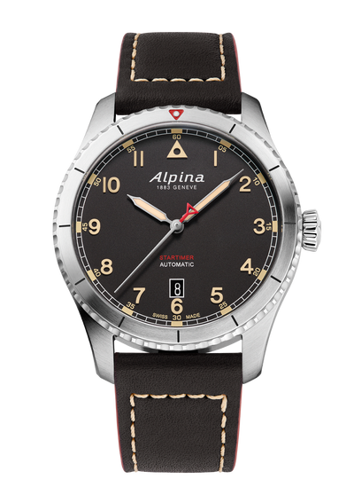 Alpina Startimer Pilot Automatic 41mm AL 525BBG4S26 Watch Direct