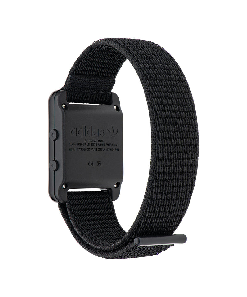 Adidas Originals Digital Retro Watch Black Resin AOST23065