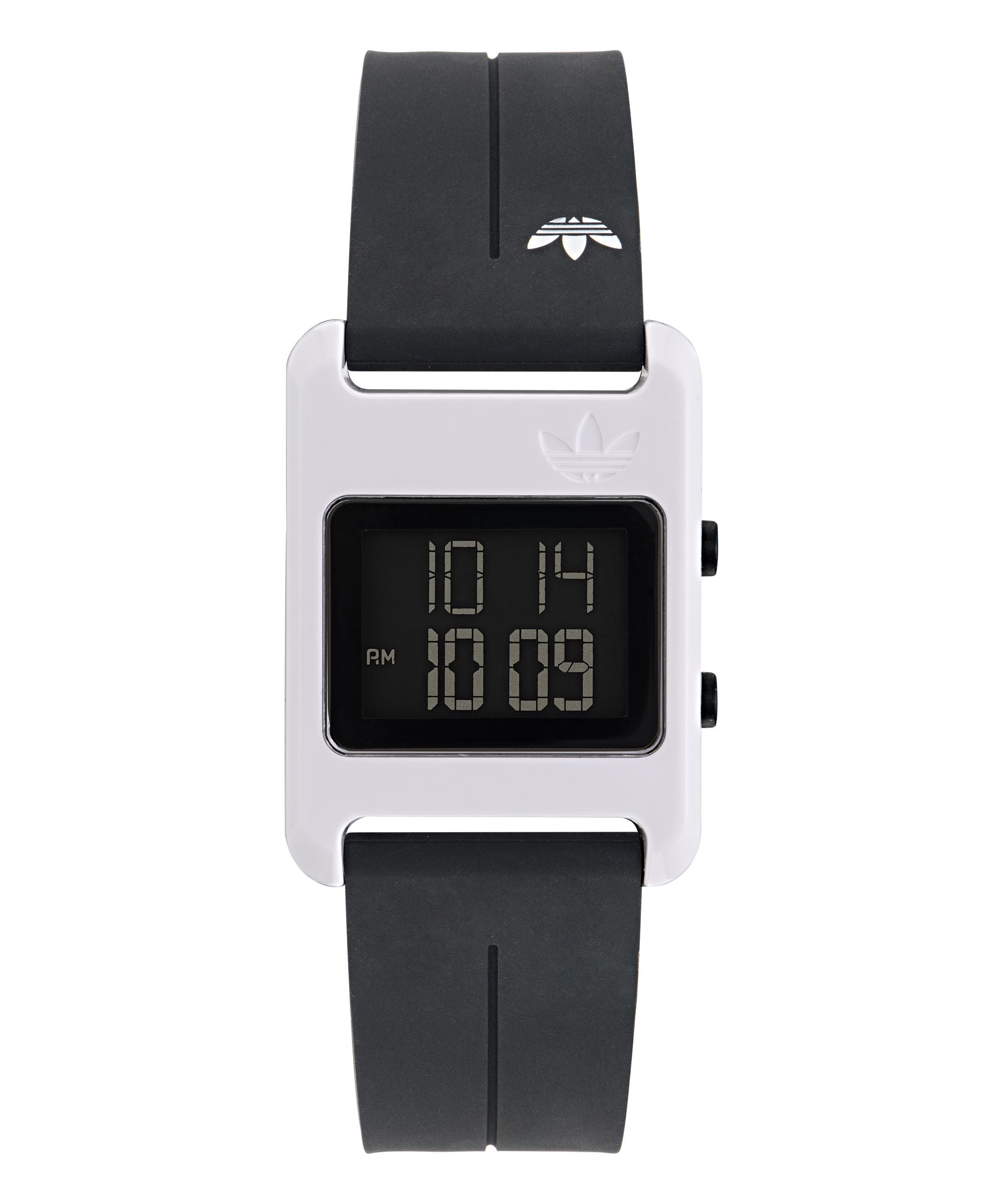Adidas Originals Retro Pop One Black Silicone Strap Watch AOST23567