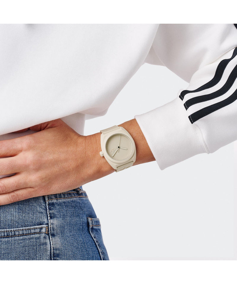 Adidas Project Three Beige Resin Strap Watch AOST24055
