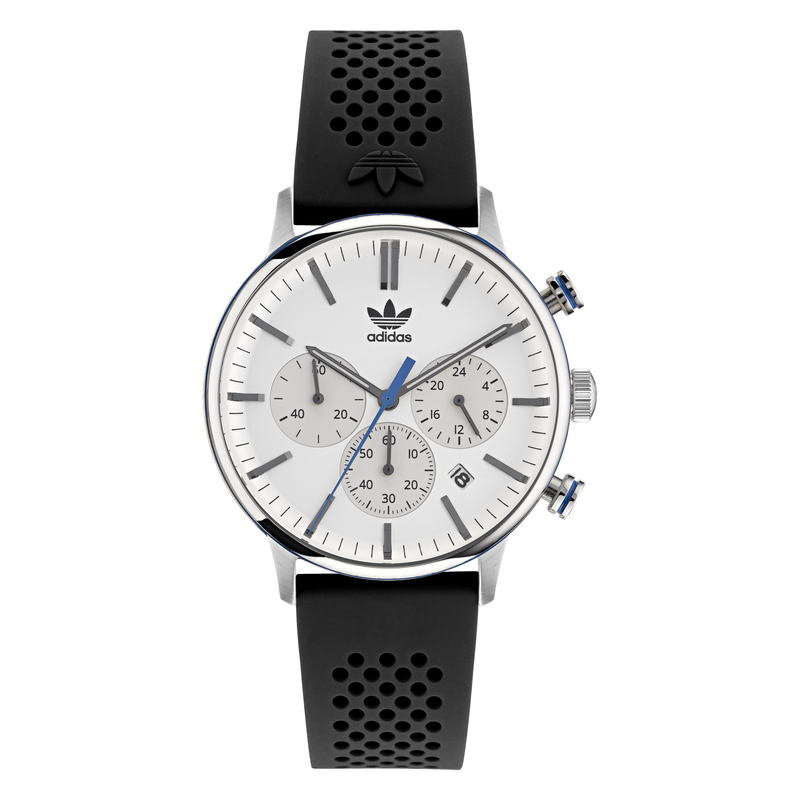 Adidas Code One Chronograph White Dial Watch AOSY22014