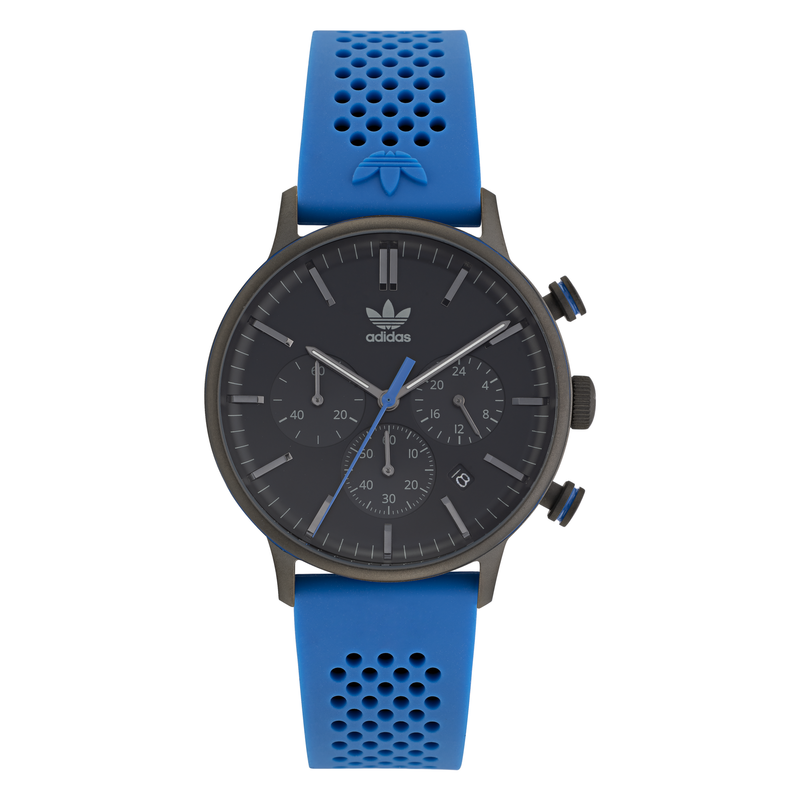 Adidas Code One Chronograph Black Dial Watch AOSY22015