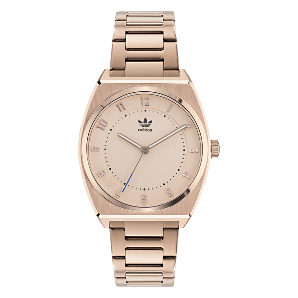 Adidas watch rose hot sale gold
