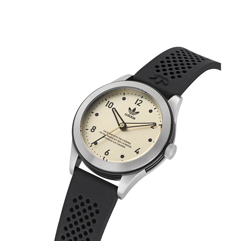 Adidas Code Three 40 Gold Dial Watch AOSY22515 Watch Direct