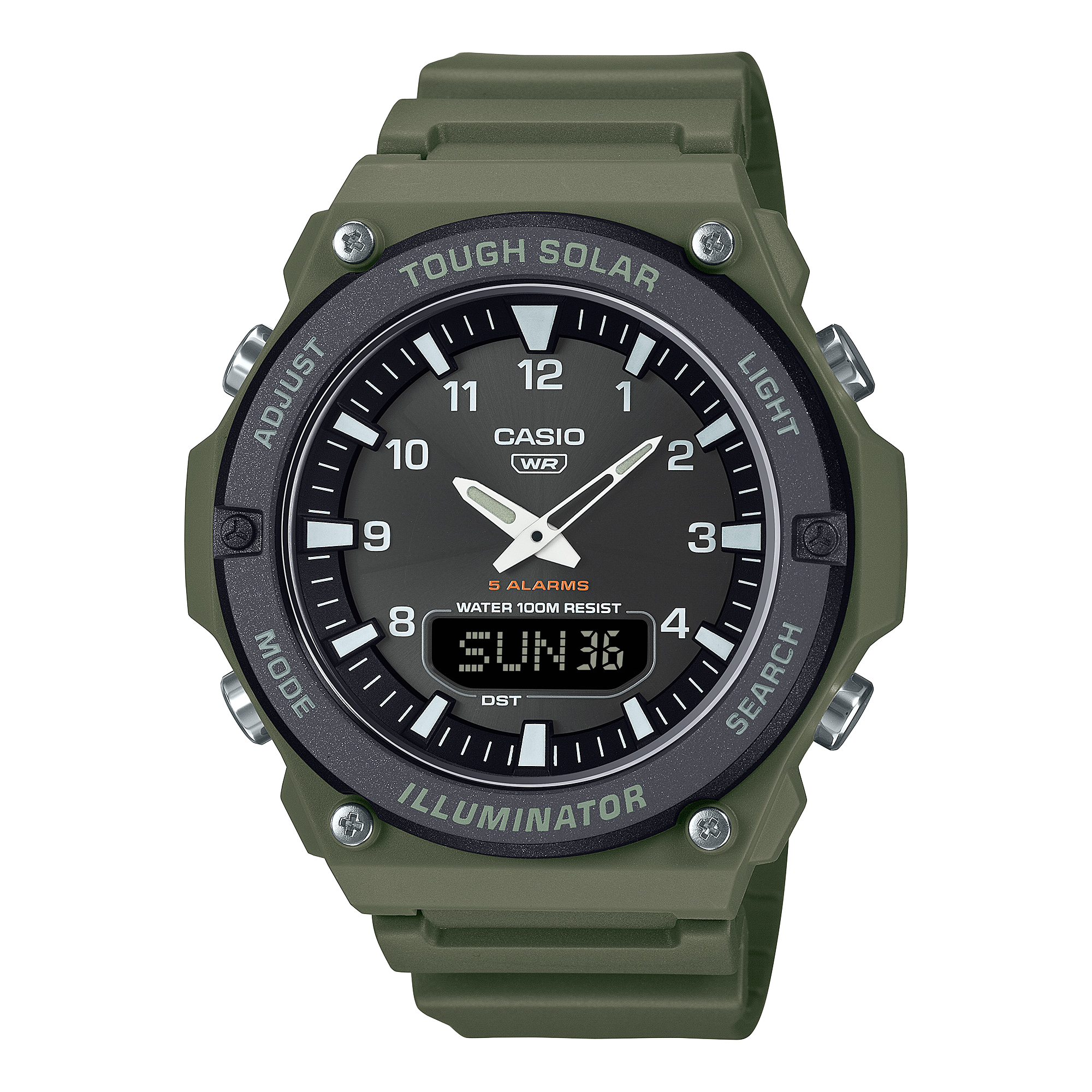 Casio Tough Solar Pilot's Watch AQS820W-3B