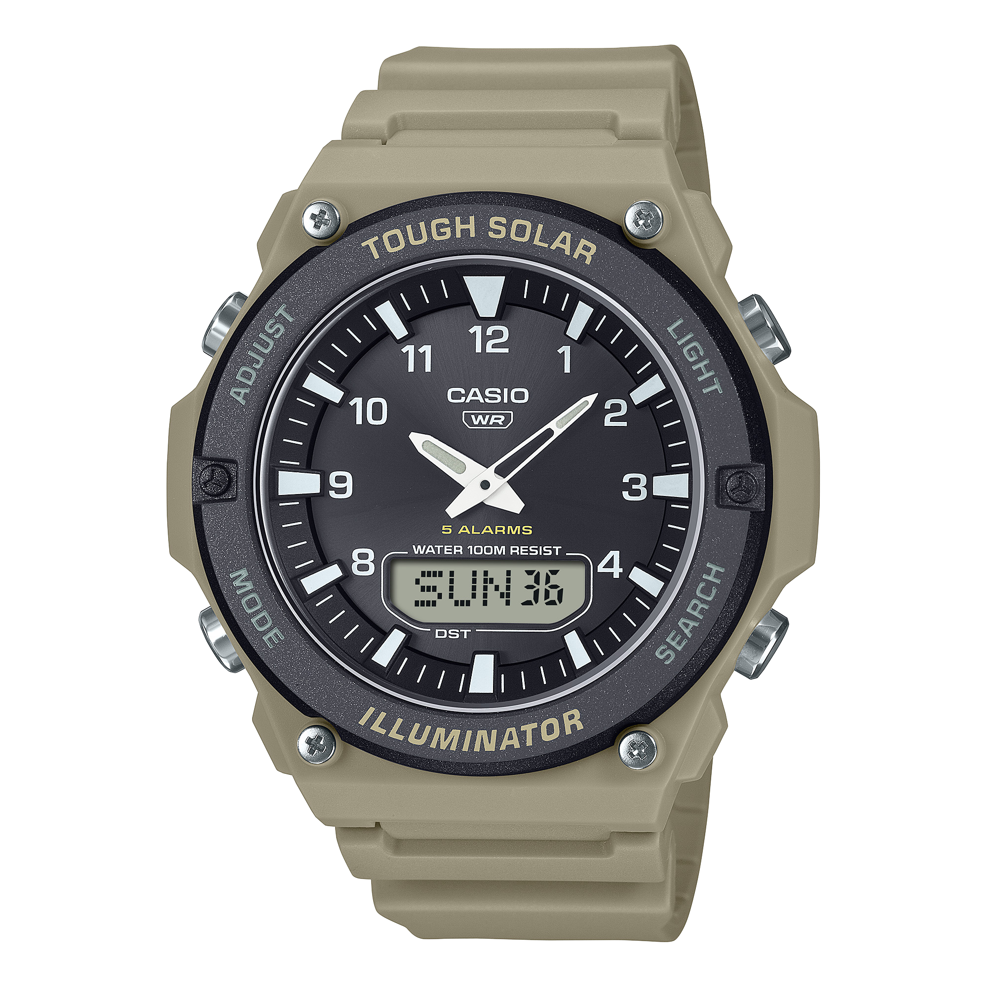 Casio Tough Solar Pilot's Watch AQS820W-5A