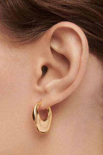 PDPAOLA Volcano Hoop Earrings