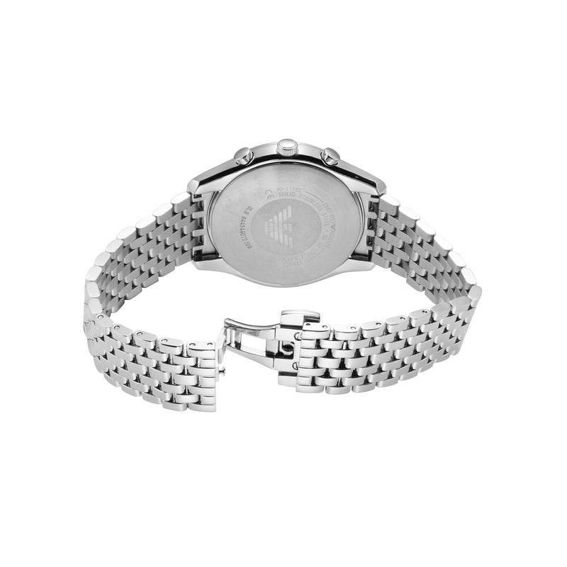 Emporio Armani Chronograph Blue Dial Stainless Steel Watch AR11582