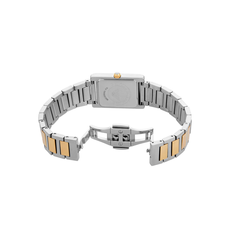 Emporio Armani Elegant Dual-Tone Steel Watch for Men AR11642
