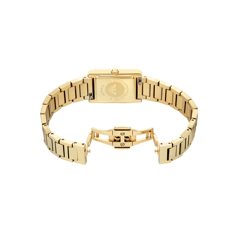 Emporio Armani Mother of Pearl Dial Gold Stainless Steel AR11659