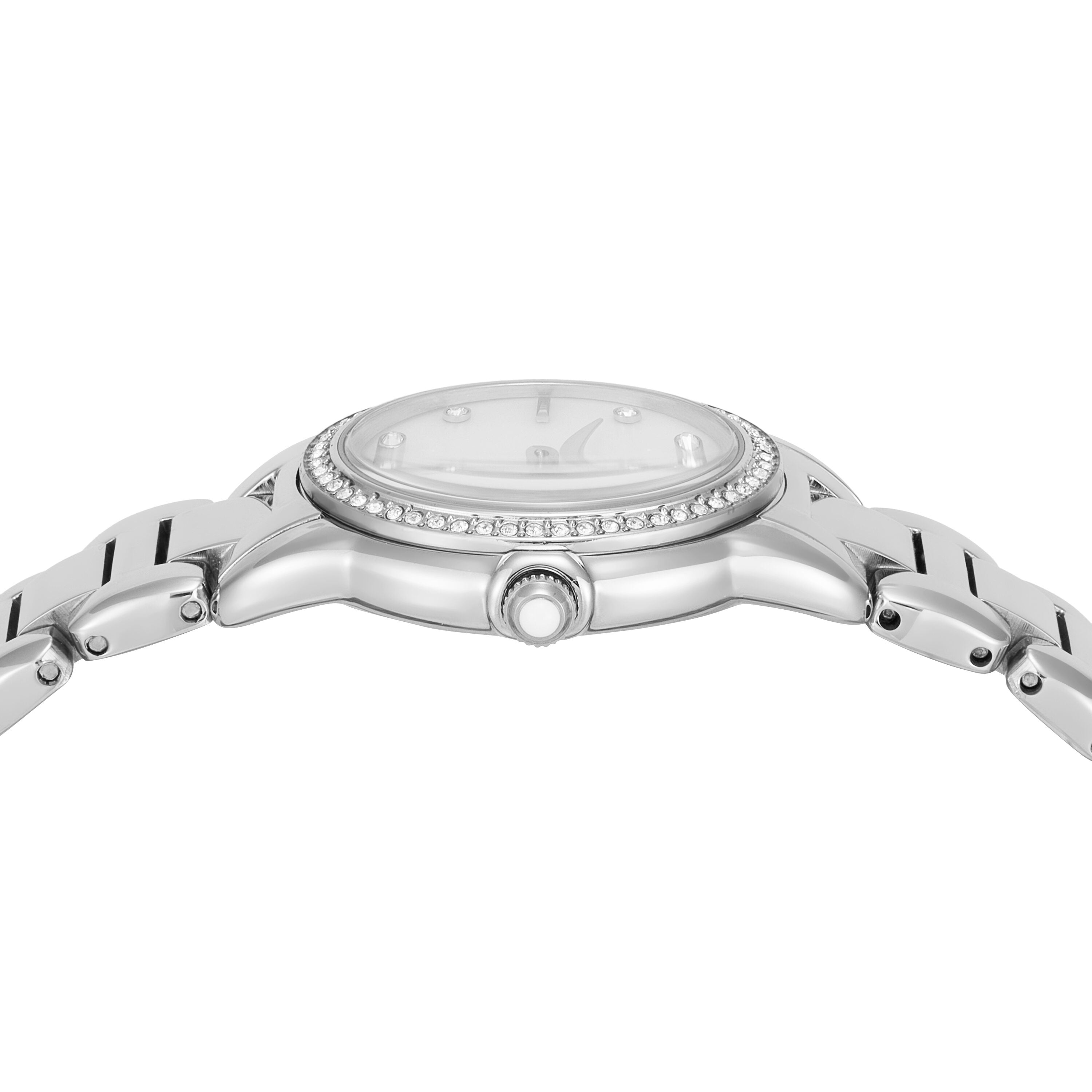 Emporio Armani White Dial Stainless Steel Watch AR11669