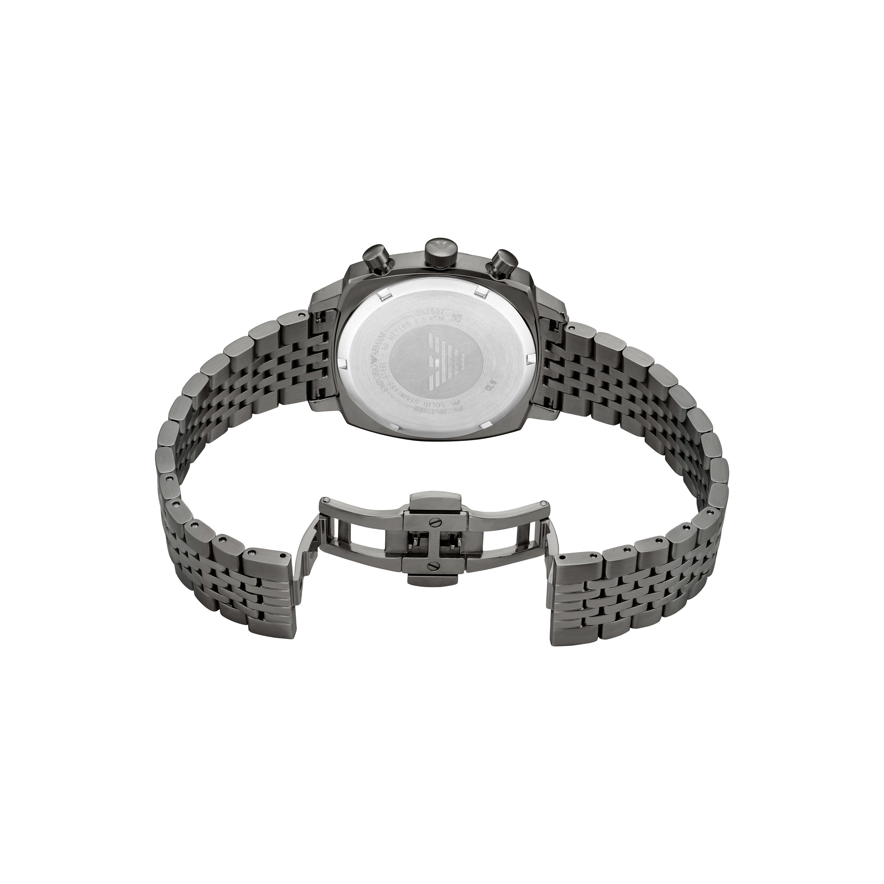 Emporio Armani Green Dial Gunmetal Watch AR11689