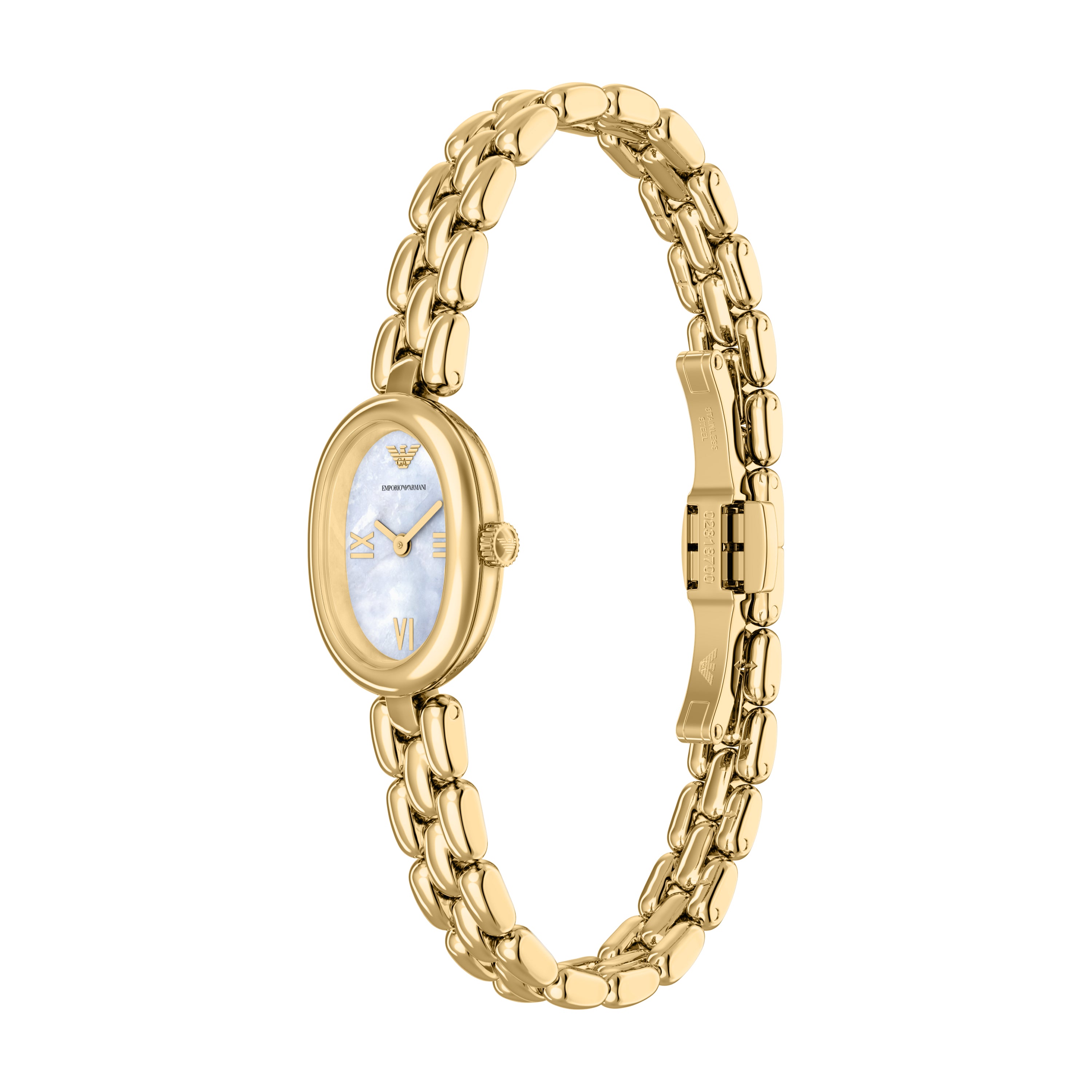 Emporio Armani Two Hand Gold Stainless Steel Watch AR11721