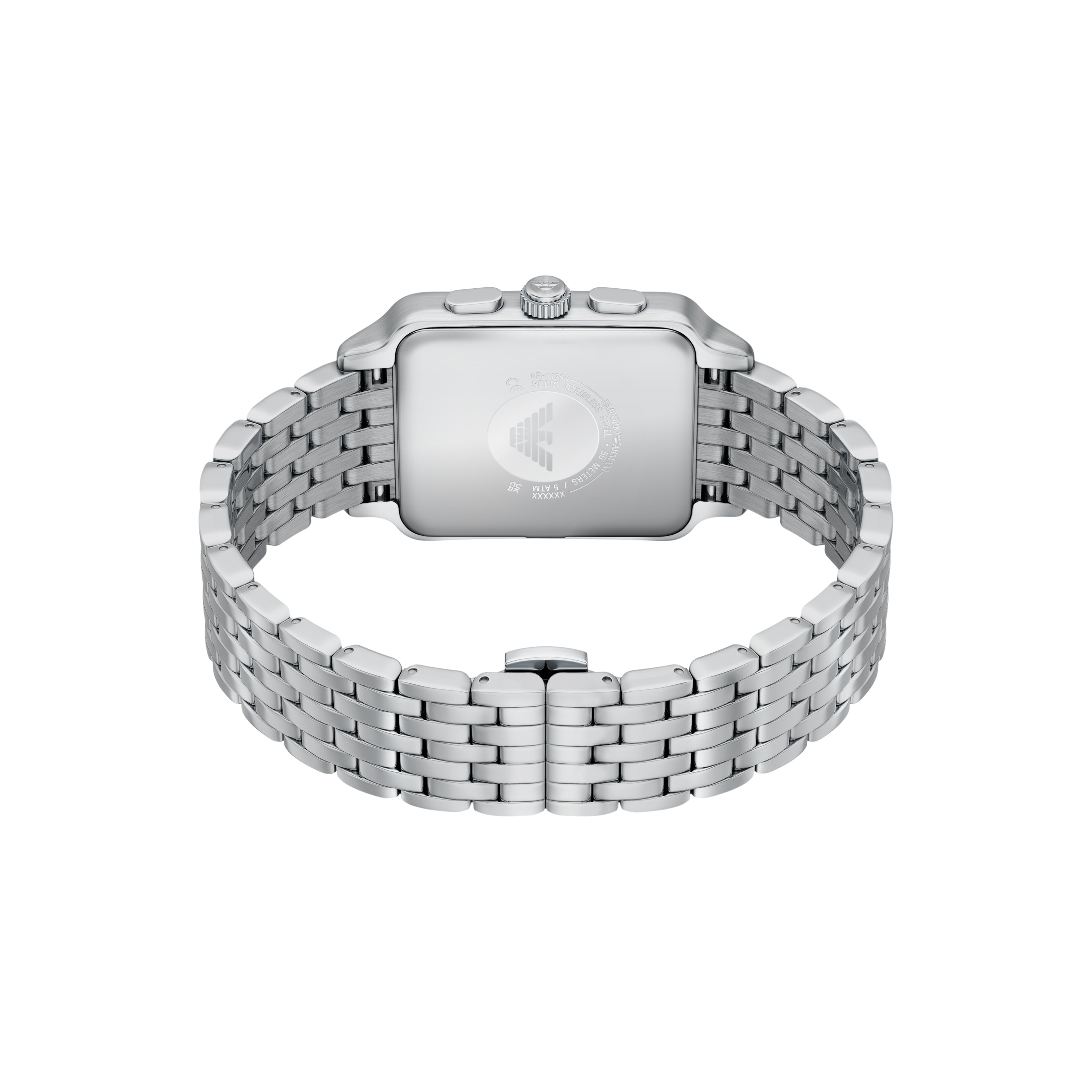 Emporio Armani Blue Dial Stainless Steel Watch AR11750