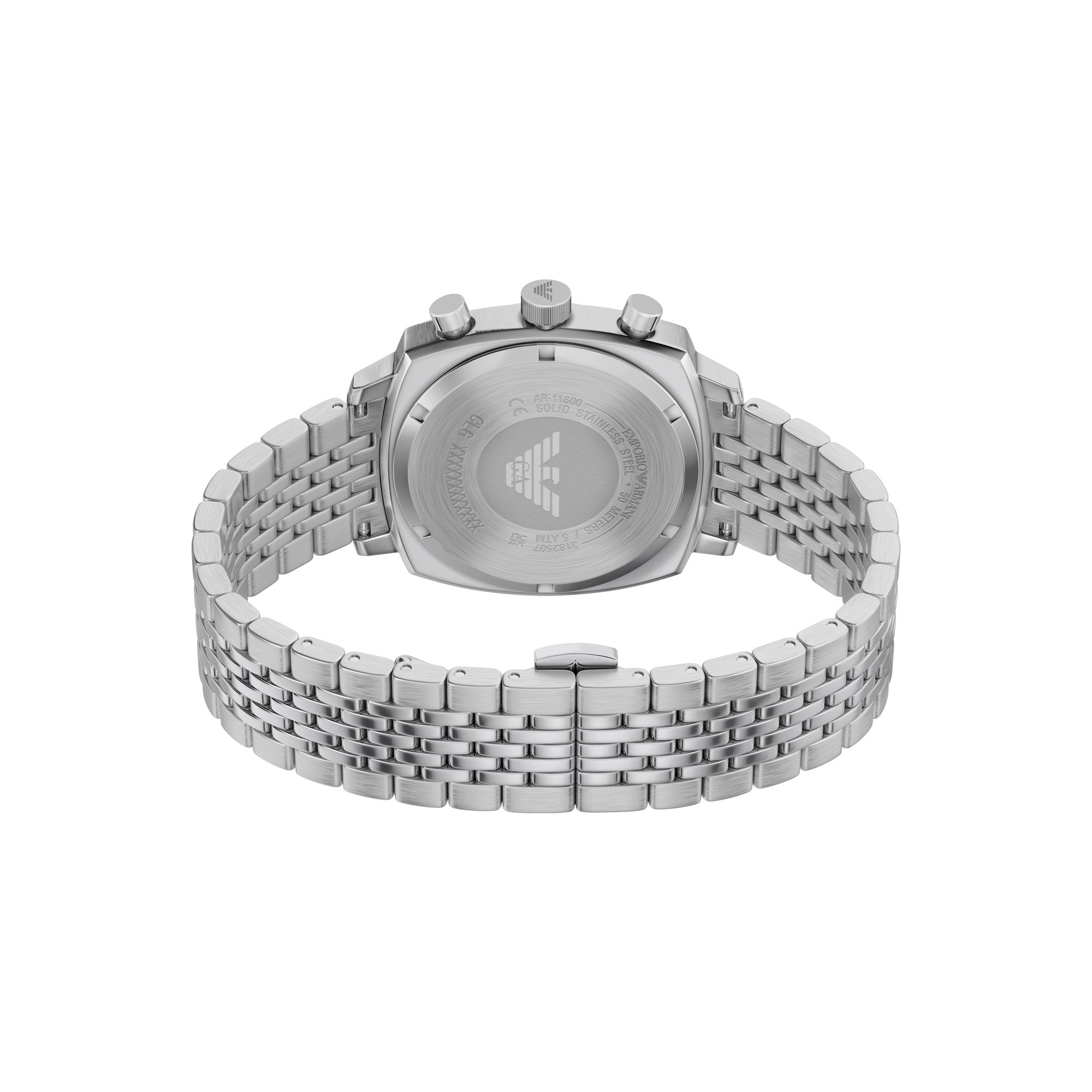 Emporio Armani men's watch, ivory dial (view 5)