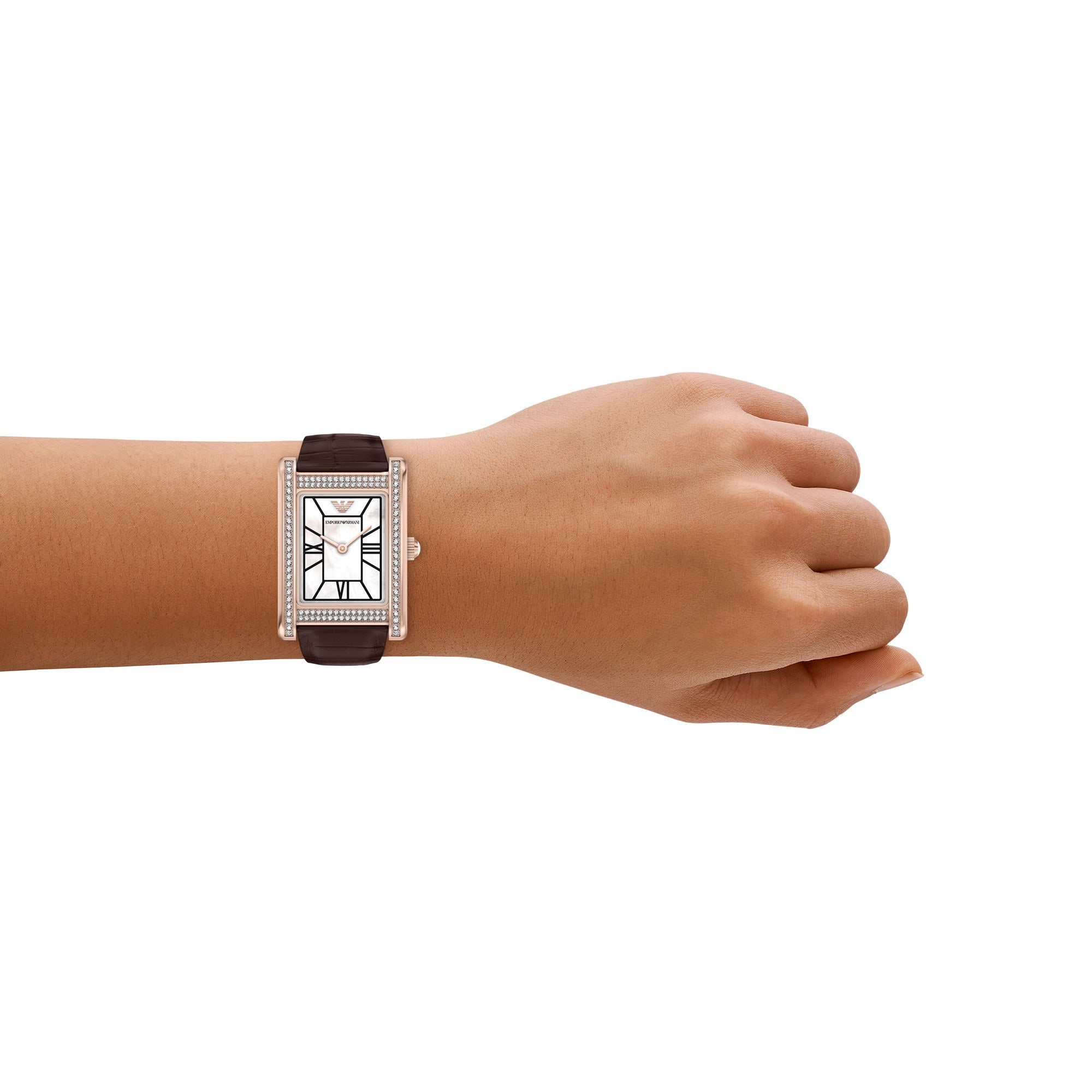 Emporio Armani women's watch, mother of pearl dial (view 8)