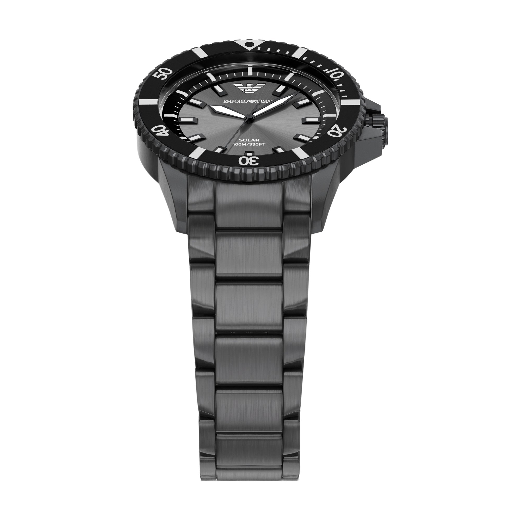 Emporio Armani men's watch, gray dial (view 2)