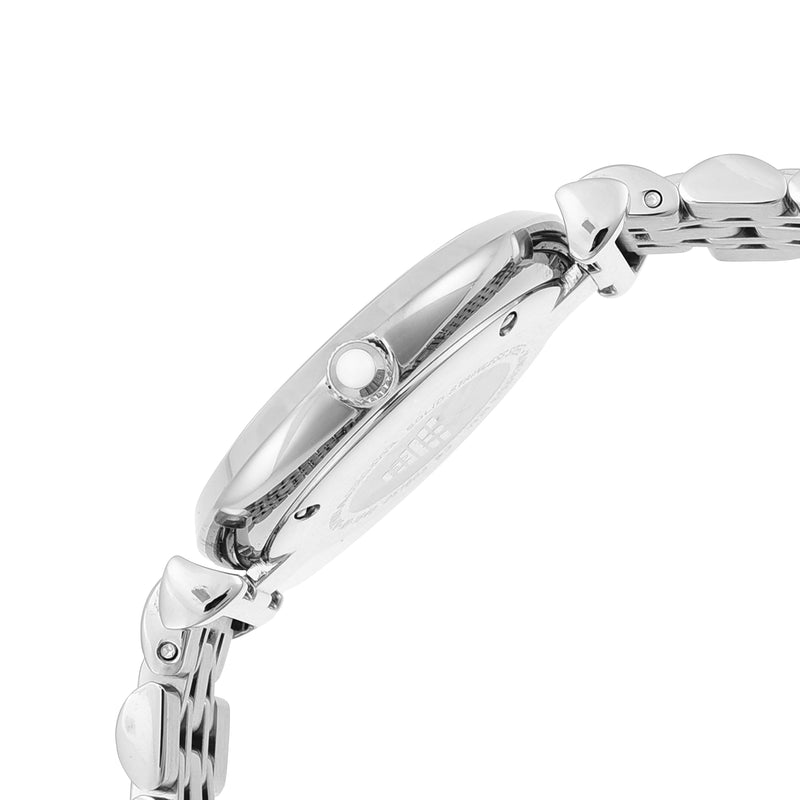 Emporio Armani Silver Glamour Stainless Steel Women's Watch AR1925