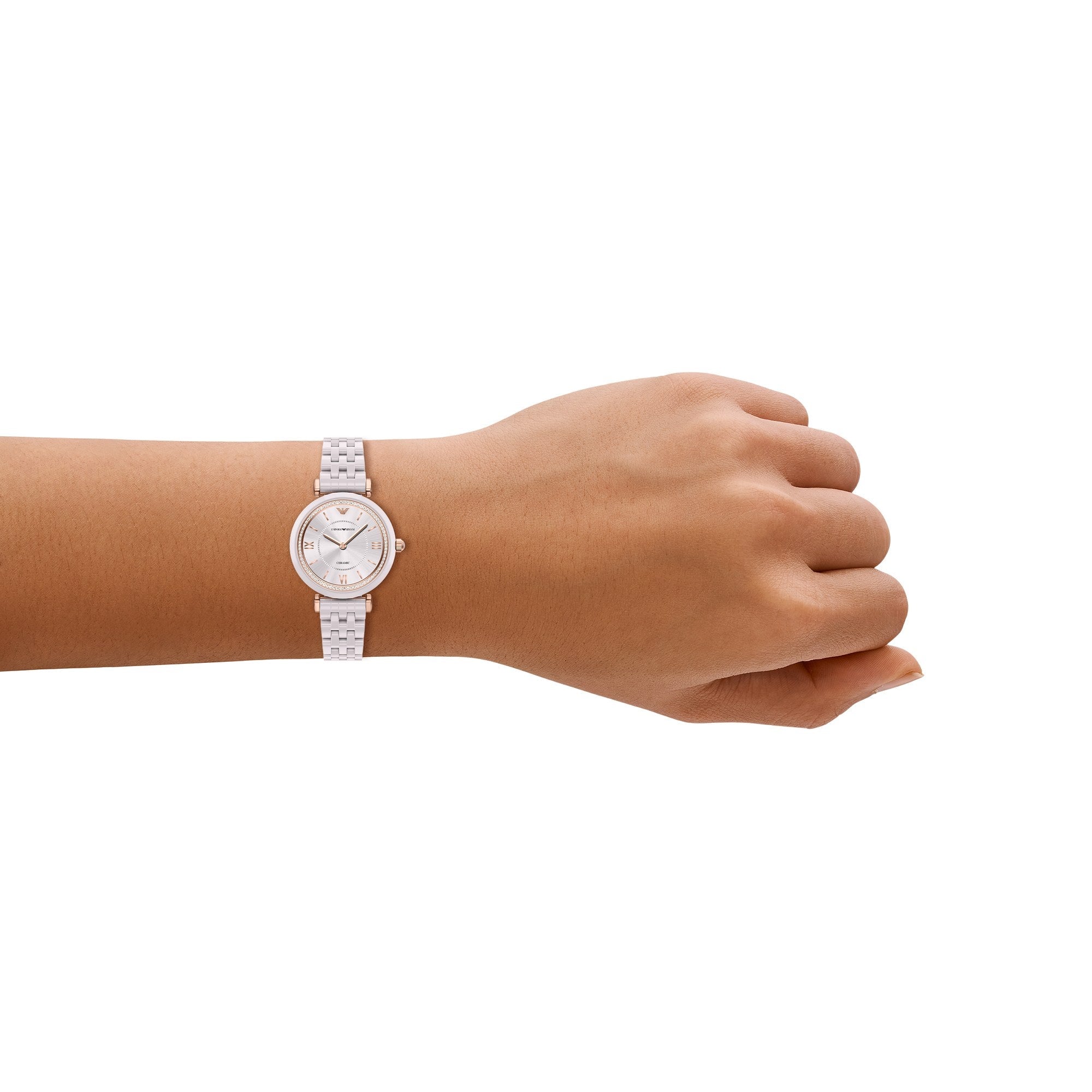 Emporio Armani women's watch, nude dial (view 7)