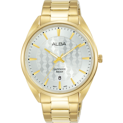 Alba Prestige Analogue Stainless Steel Silver Dial Watch AS9P52X