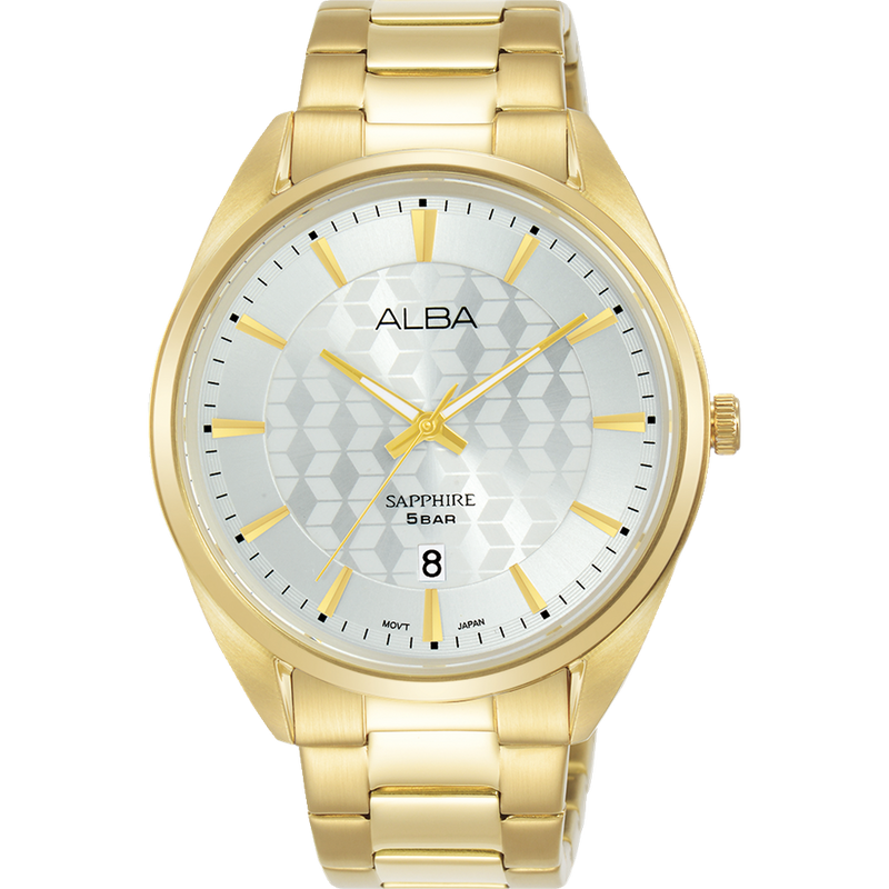 Alba Prestige Analogue Stainless Steel Silver Dial Watch AS9P52X