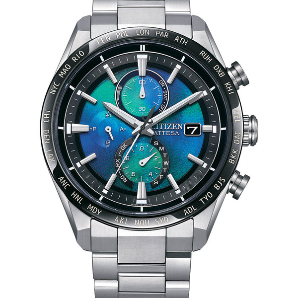 時計 CITIZEN Eco-Drive ATTESA radiocontrolled Citizen Attesa ATD53-2801 Eco-Drive Radio controlled Day