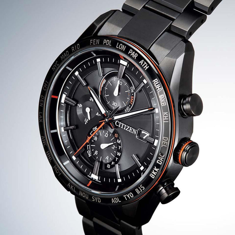 Citizen Attesa Radio Controlled Eco-Drive Titanium Watch AT8185-62E