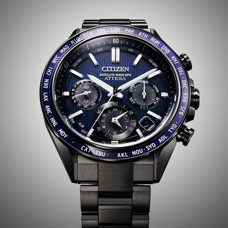 Citizen Attesa Satellite Wave Super Titanium Watch CC4059-64L