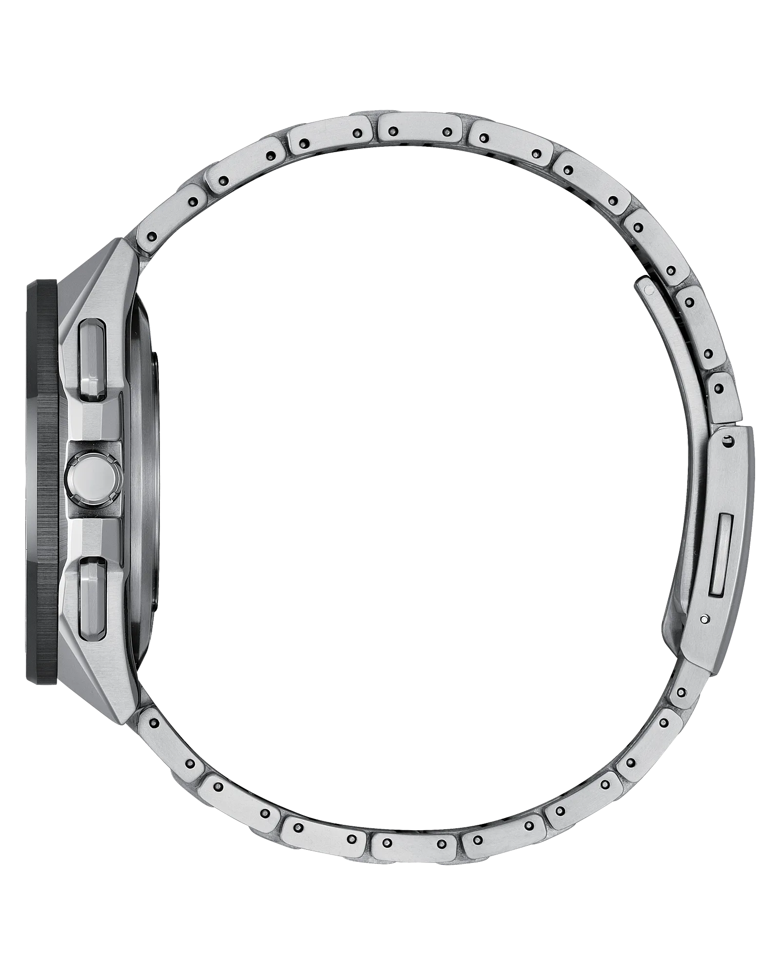 Citizen Attesa Satellite Wave Eco-Drive Black Dial Titanium Watch CC4104-53E